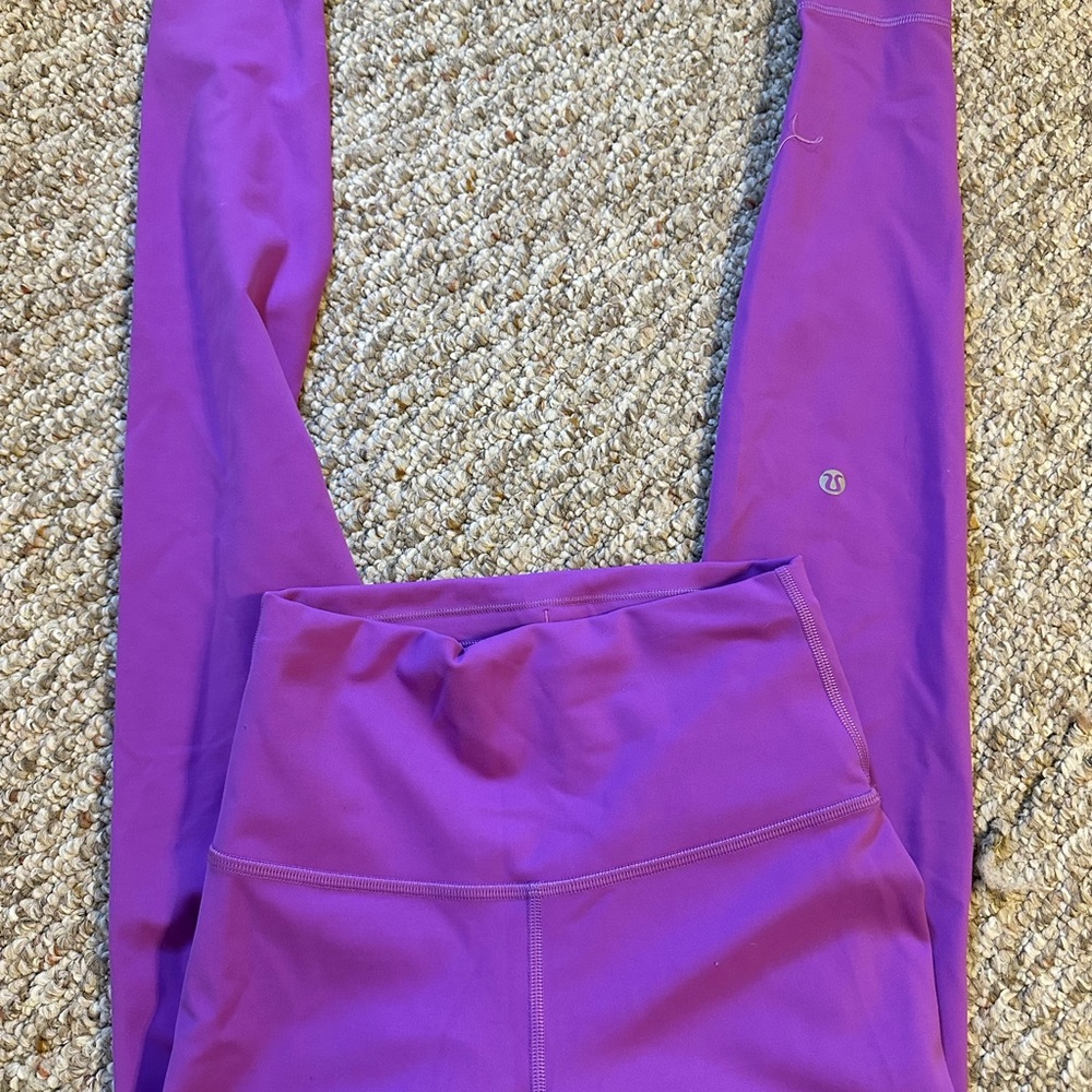 Lululemon wunder train high rise leggings 28” 4